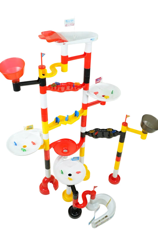 🏎️ Marblous：Marble Run Racing Set With Durable Tracks For STEM Play & Adventure