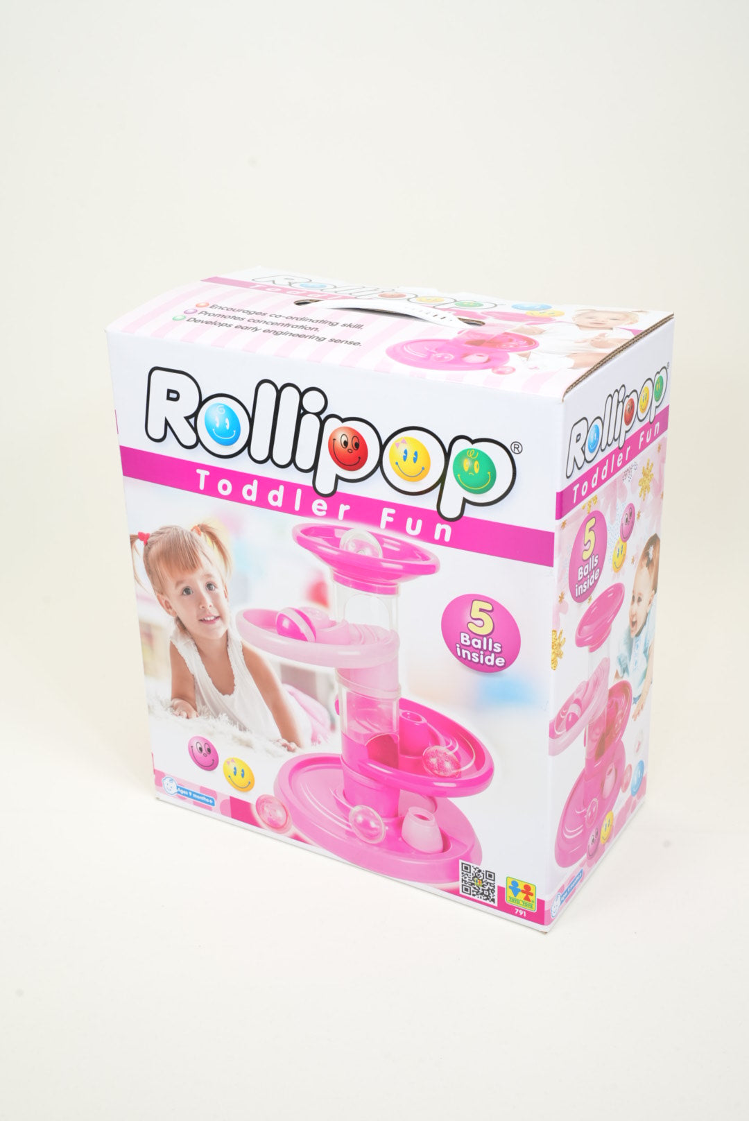 🌈 Rollipop：Toddler Fun Ball Run_Pink
